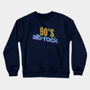 90's Alt Rock Crewneck Sweatshirt